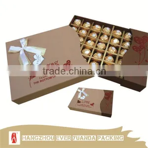 Collapsible Box For Lingerie Packaging With Ribbon,High Quality Folding Box For Underwear thumbnail-1