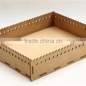 Plywood Tray With Hollow Out Holes,hollow Out Wooden Tray,hollow Out Serving Tray thumbnail-3