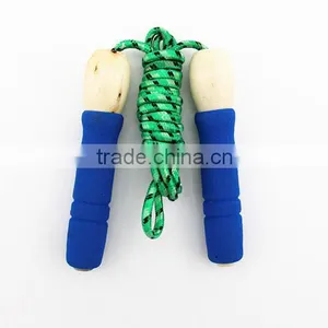 Cheap Sponge Handle Cotton Skipping Rope thumbnail-1