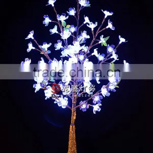 1m White Blossom Indoor Decoration Led Bonsai Tree Light thumbnail-1