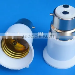 Lamp Adapter Change Plastic B22 to E27 Converter thumbnail-1