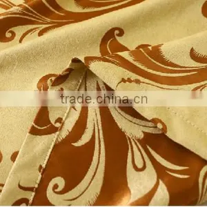 Customized Window Curtain Fabric, Jacquard Fabirc 035 Fire Retardant Blackout Fabric for Bedroom thumbnail-1