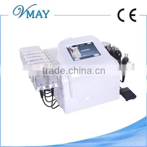 Ultrasound Fat Reduction Machine 40K Cavitation Lipolaser Multipolar RF Vacuum Cavitation 650nm Lipolaser Slimming Machine For Salon Use VL210 Non Surgical Ultrasound Fat Removal thumbnail-1