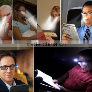 Kawachi Multi Strength LED Reading Glasses Eyeglass Spectacle Diopter Magnifier Light UP thumbnail-3