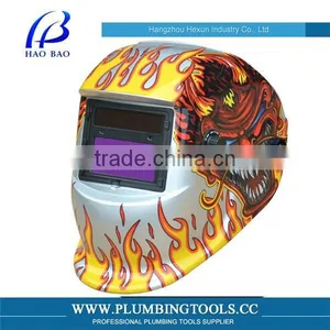 2014 Hot Sale Welding Face Shield HX-TN08 Fire Welding Helmet En379 Full Face Welding Mask thumbnail-1