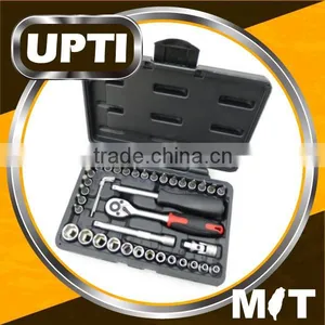 Taiwan Made High Quality Professional 40pcs 1/4" Dr. Socket Set Socket Wrench Set Hand Tool Set thumbnail-1