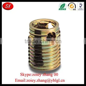 China Factory Provide Slotted Coarse Threaded Inserts With ISO Passed thumbnail-3