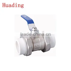 PVC Plastic Valve Male And Male Thread Ball Valve thumbnail-5