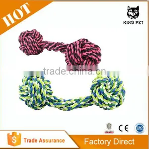 Pet Puppy Chew Toys Rope Ball thumbnail-4