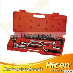 24PCS 1/2" Square Driver 2016 Hot Sale Motorcycle Tools Carbon Steel Hand Tool Socket Set thumbnail-1