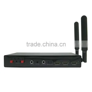 WIFI HDMI Matrix 4x2 + Amplifier (Support IOS/Android WIFI Display, 4Kx2K,Bass/speaker Output) thumbnail-6