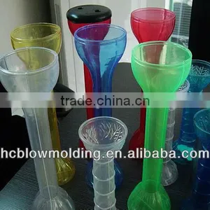 OEM BLOW MOLDING Plastic Funnel Cup Funnel Shape Ice Cream Cups for Sale thumbnail-3