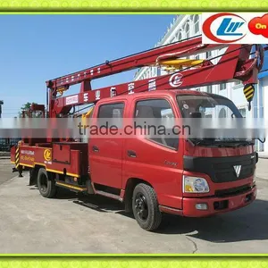 Foton 4x2 High-altitude Operation Truck,hydraulic Aerial Cage thumbnail-1