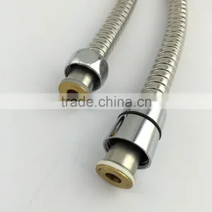 Doflex 2015 New Stainless Steel Flexible Extension Bath Shower Tubes With Brass Fittings 59 Inches thumbnail-2