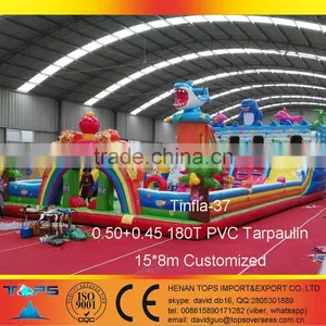 Inflatable Bouncer Shark Tale Undersea Tinfla 37 in PVC Tarpaulin Finding Nemo thumbnail-5