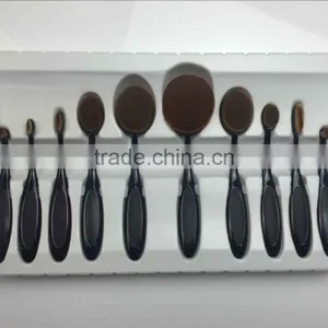 10pcs Beauty Toothbrush Shaped Foundation Power Makeup Oval Cream Puff Brushes thumbnail-5