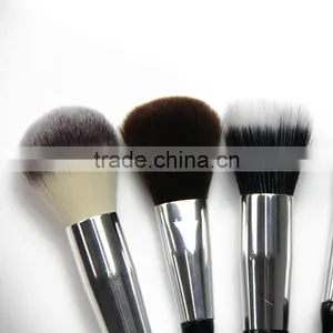 New Design Goat Hair Black Handle Best Professional Makeup Brushes Set thumbnail-2