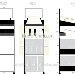 2015 New Supermarket Attractive Metal Pillow Display Rack thumbnail-4