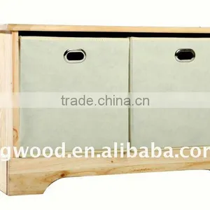 Wooden Storage Cabinet thumbnail-1