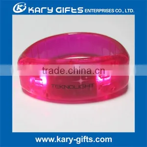 Christmas Sound Activated LED Wristband Led Lighting Bracelet Led Event Bracelet thumbnail-2