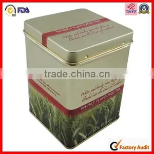 Delicate Small Square Cosmetics Plain Tin Case thumbnail-5