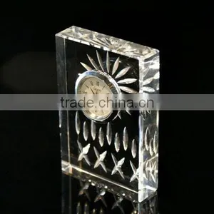 2016 Elegant Carved Crystal Clocks thumbnail-1