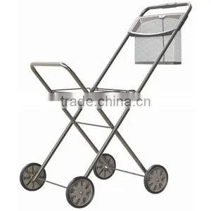Laundry Clothes Basket Trolley Removable Basket Laundry On Wheels Cart thumbnail-5