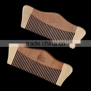 100% Nature Nanmu Princess Seamless Wooden Comb 11*4.5 thumbnail-1