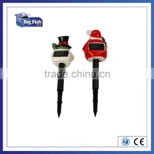 Christmas Ceramic Solar LED Stake Light Pin Lamp thumbnail-2