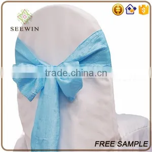 Soft Tafatta Floral Chair Sash thumbnail-1