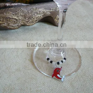 Decorating and Identifying Glasses Party Wine Charm Cup Identifier thumbnail-1