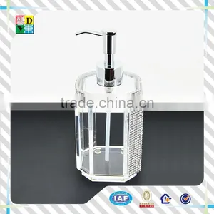 High Quality Clear Acrylic Bathroom Set From China /custom Design Acrylic Bathroom Set for Hotel Equipment in Wholesaler Price thumbnail-3