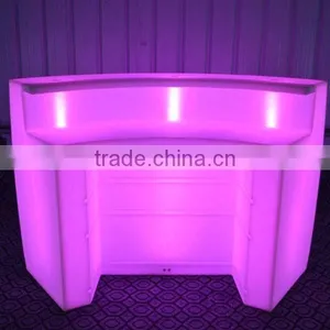 Waterproof Led Bar Furniture Big Size Table,portable Bar Counter Table With RGBW thumbnail-4