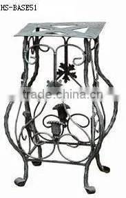 Trade Assurance Antique Cast Iron Urn Base Garden Flower Pot Base Supplier thumbnail-1