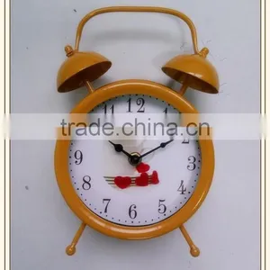 Hot Sale New Design Wrought Iron Desk Clock thumbnail-1