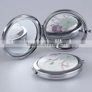 The Ceramic Surface Round Flip Mirror thumbnail-1