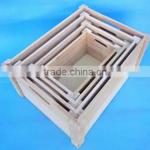 Solid Wood With Handles Without Restoring Ancient Ways the Lid to Receive the Wooden Box thumbnail-5