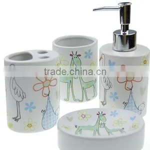 Children Ceramic Bathroom Set thumbnail-3