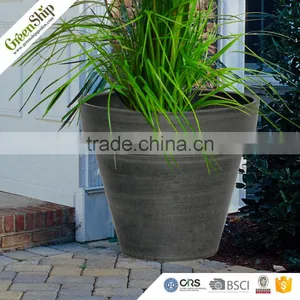 Lightweight 20 Years Lifetime Round Coloful Outdoor Garden Pot thumbnail-1