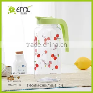 High Quality Transparent New Plastic Cold Kettle With Color Print thumbnail-5