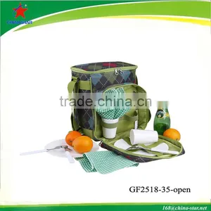 2 Person Polyester Picnic Bag Lunch Cooler Bag thumbnail-1