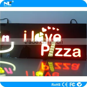 Outdoor Programmable Acrylic LED Signs/ Replacement Neon Sign LED Epoxy Resin Sign thumbnail-1