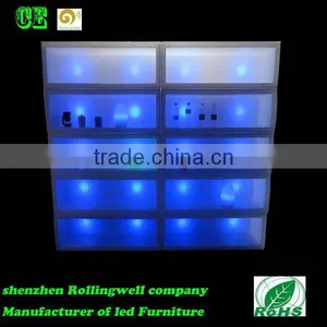 LED Electrical Cabinet Modern Wine Cabinet Kitchen Cabinet Roller Shutter/glass Bathroom Cabinet thumbnail-1