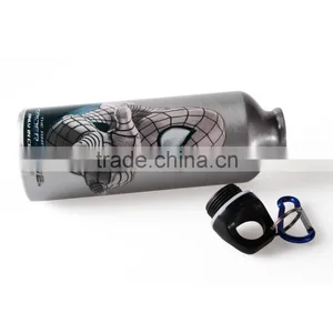 Aluminum Water Bottle Spider Man Design Cold Color Changing thumbnail-4