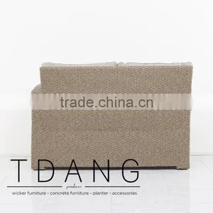 Belvedere Left Hand Bench - Vietnam Wicker Furniture - Outdor Conversation Furniture thumbnail-5