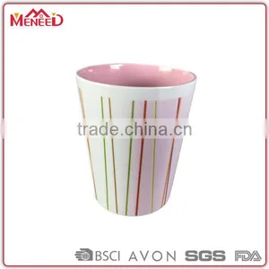12/24/36 oz Ourdoor Giant Colorful Stripe Printed Plastic Cup Water Cup thumbnail-1