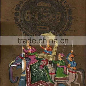 Unique Handpainted Indian Paintings-C thumbnail-1