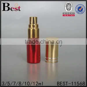 3ml 5ml 10ml Cosmetic Mini Perfume Spray Bottle Silver Perfume Spray Bottle Round Shape Pocket Sized Perfume Spray Bottle thumbnail-3