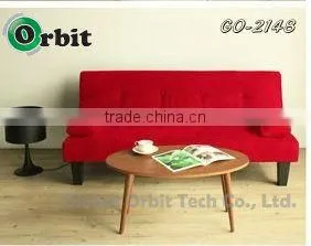 Wooden Round Tea Table Coffee Table, Mdf Modern Wood Coffee Table thumbnail-1