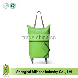 Wheeled Folding Grocery Shopping Trolley Bag thumbnail-4